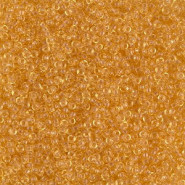 Miyuki seed beads 15/0 - Transparent light topaz 15-132